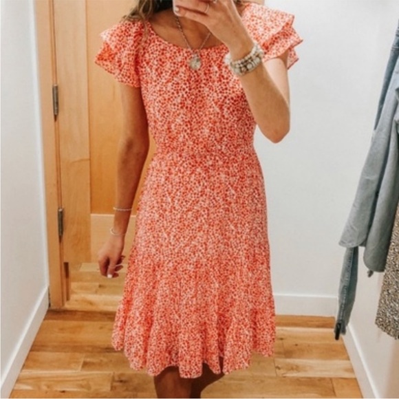 J. Crew Ruffled Dress - Picture 3 of 3